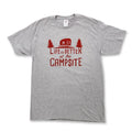 LIFE IS BETTER AT THE CAMPSITE SHIRT GRAY MEDIUM