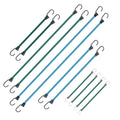 ASSORTED BUNGEE CORDS - 12 PACK