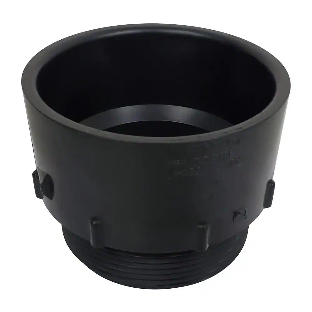 FITTING, DWV ADAPTOR, 3" THREADED