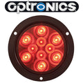 LED TAIL LIGHT 4IN FLANGE10 DIODES(10CS)