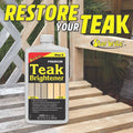 TEAK BRIGHTENER 16 OZ.