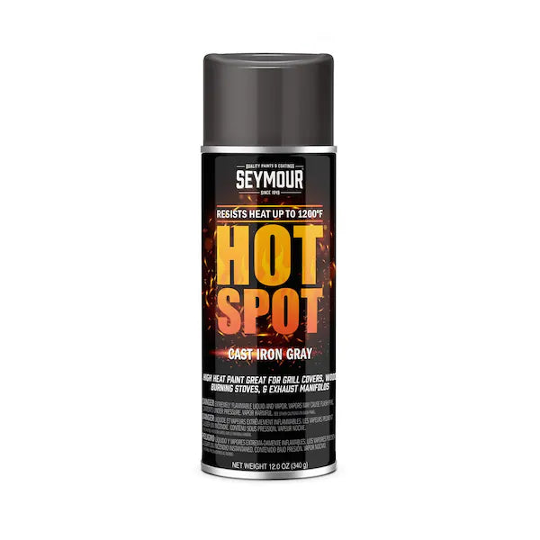 Cast Iron Gray Hi-Heat Paint