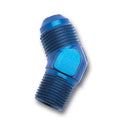 Russell Performance -8 AN to 1/2in NPT 45 Degree Flare to Pipe Adapter