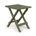 TABLE ADIRONDACK STYLE QUICK FOLDING PLASTIC SM SAGE