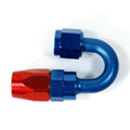 -8AN X 180 BLK PUSH-ON HOSE END
