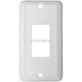 FACE PLATE FOR SLIDEOUT AND WATERPROOF SWITCH WHITE 3/PACK
