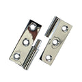 CHROME BRASS TAKE-APART "H" HINGE 1