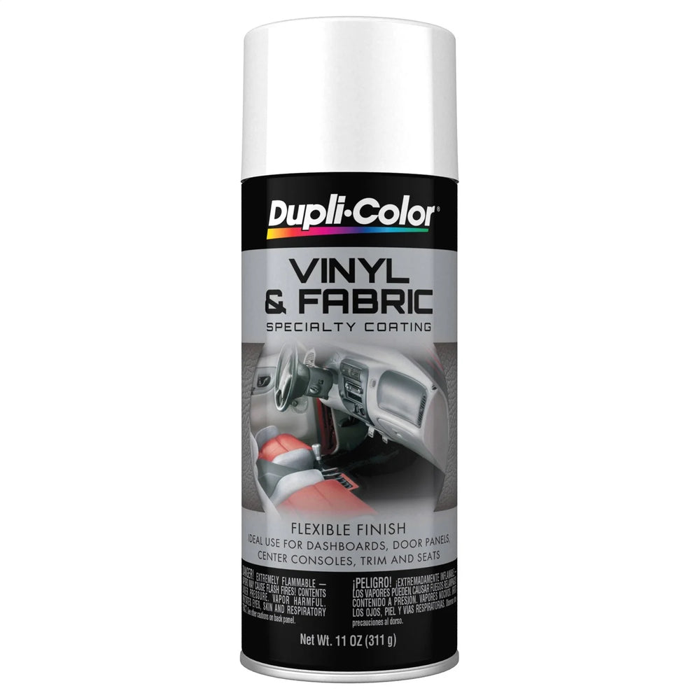 VINYL AND FABRIC COATING; GLOSS WHITE; 11 OZ. AEROSOL