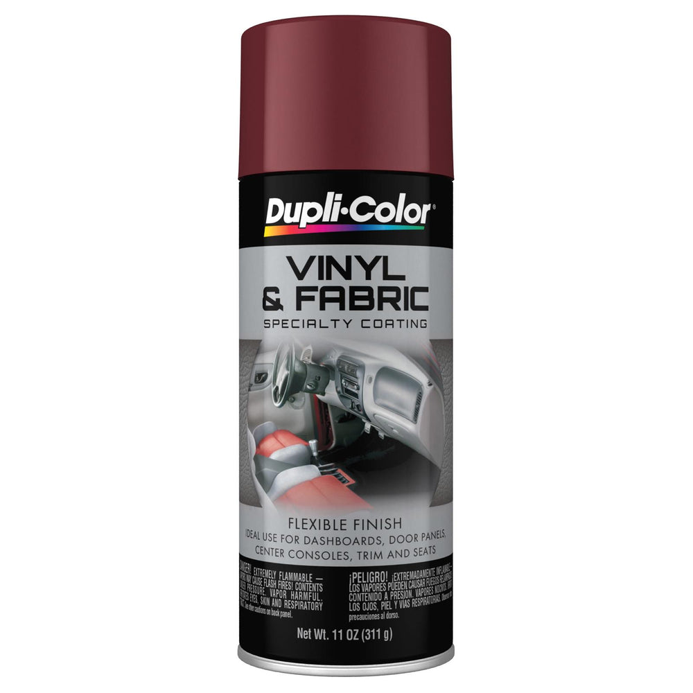 VINYL AND FABRIC COATING; BURGUNDY; 11 OZ. AEROSOL