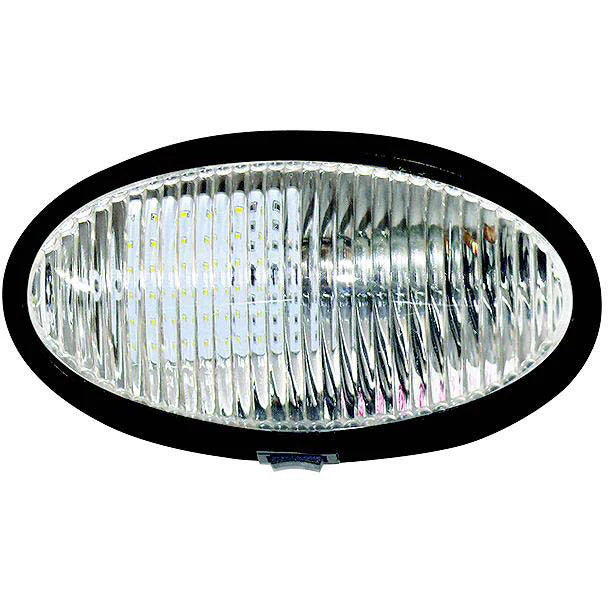 LED OVAL BLK STD PORCHLIGHT INCANDESCENT NO SWITCH