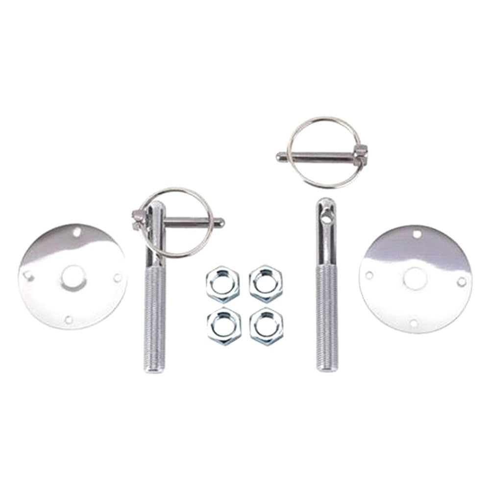 CHROME 3/16' FLIP-OVER STYLE HOOD P
