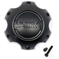 SATIN BLACK BLACK LOGO PLASTIC CAP