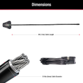 PYTHON ADJ CABLE LOCK 6'