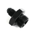 Fragola -4AN x 3/4-16 (8) Radius Fitting - Black