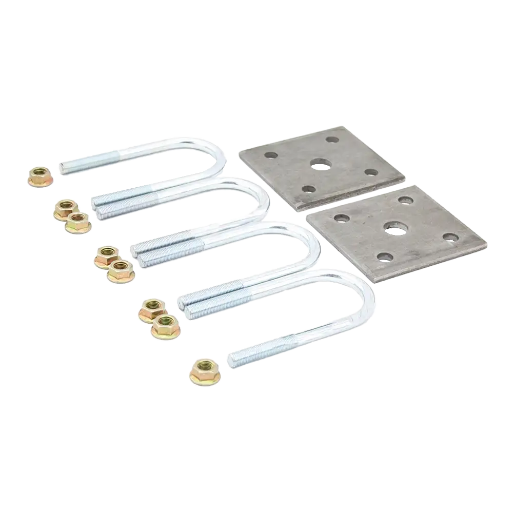 AXLE MOUNTING KIT (1.75IN AXLE TUBE 3/8IN24 X 4IN UBOLTS