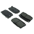 Centric C-TEK Semi-Metallic Brake Pads w/Shims - Front/Rear