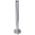 PEDESTAL TABLE LEGS 311/2 LEG W/O BASE CHROME