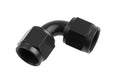 04 FEMALE TO FEMALE AN/JIC FLARE SWIVEL COUPLING 90 DEG RED&BLUE