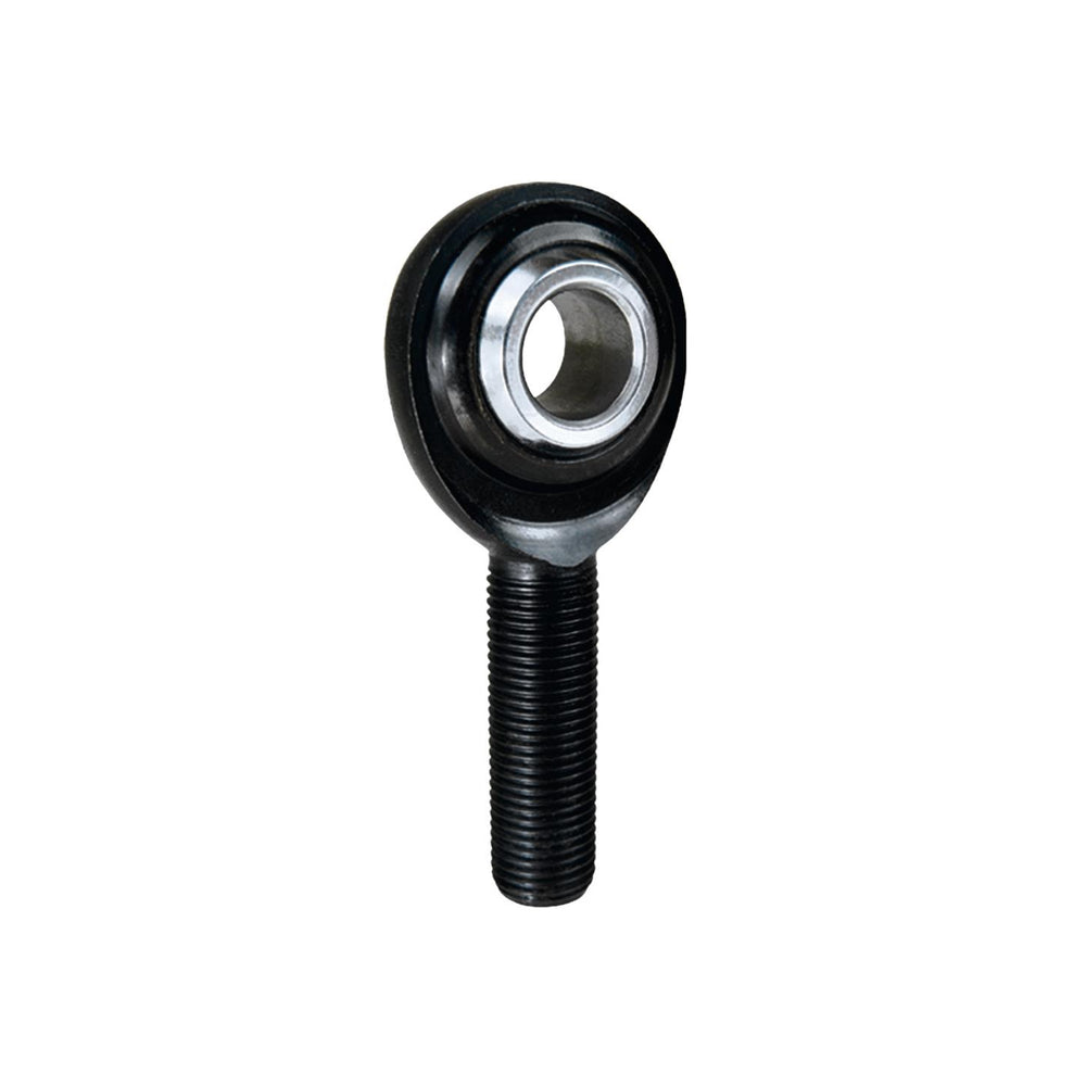 QA1 PC Series 2-Pc Rod End - Male/Left Hand - .5in Bore x 5/8-18 w/Stud - Alloy Steel