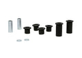 Control arm - lower outer bushing 6 Bushings 2 Tubes 2 Washers Grease