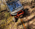 1" X 8FT ORANGE TOW STRAP 7,200LB