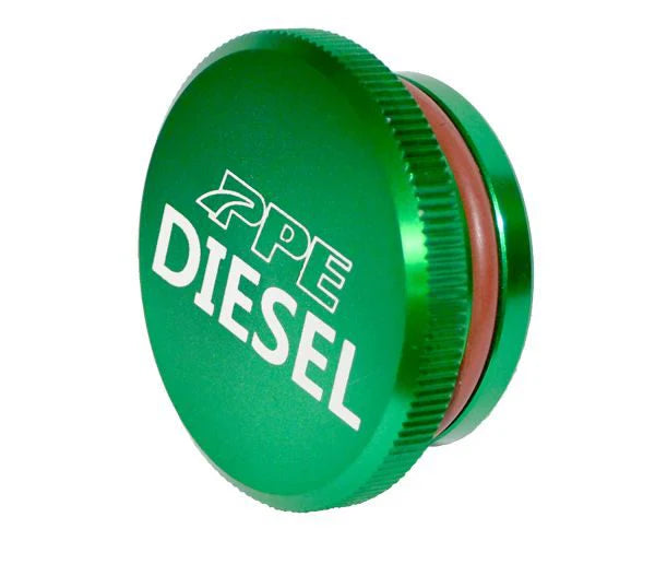 Anodized Green Billet Aluminum Fuel Cap Magnetic