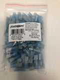 BLUE NYLON FEMALE QUICK DISCONNECT 16-14 GAUGE .187