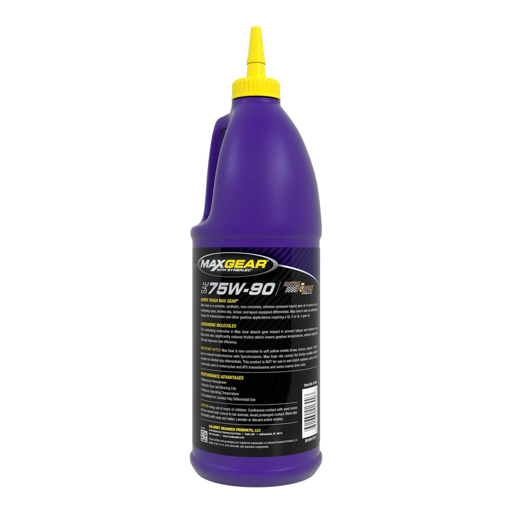 ~(2 lbs. 11X3X3)~ Max Gear Oil 75W90 Qt. Bottle