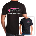 RUGGED RADIOS CLASSIC PINK T-SHIRT
