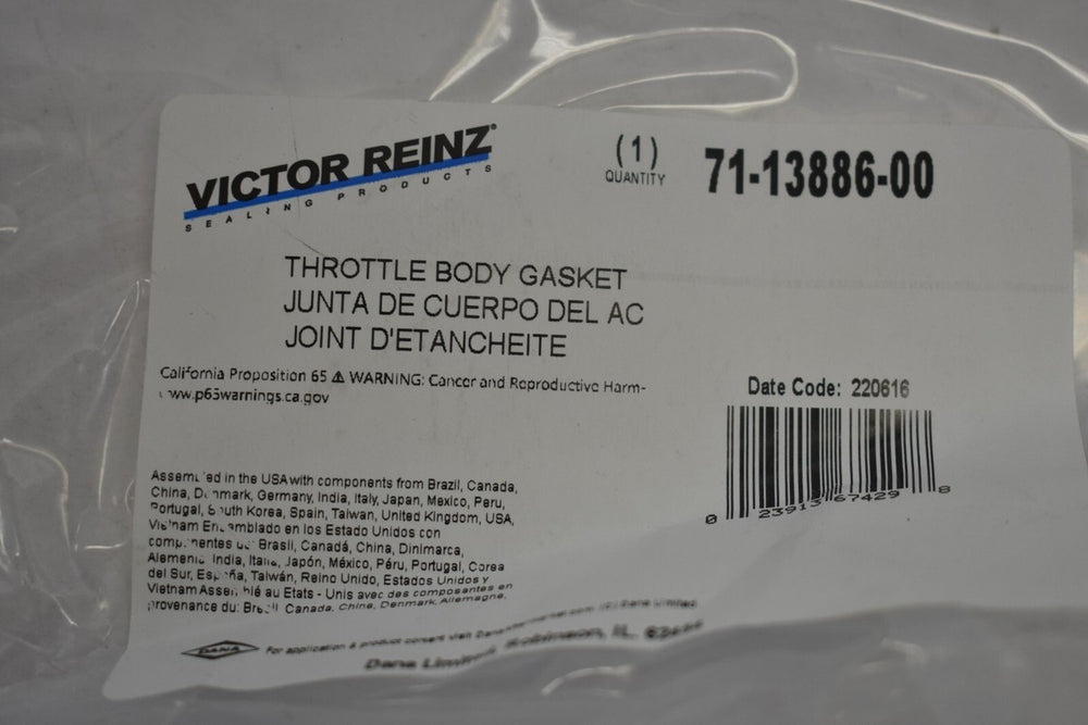 THROTTLE BODY GASKET