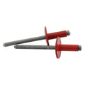 Lg Hd Rivet 250Pk Red