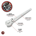 3/8IN DR ROUND HEAD FLEX RATCHET