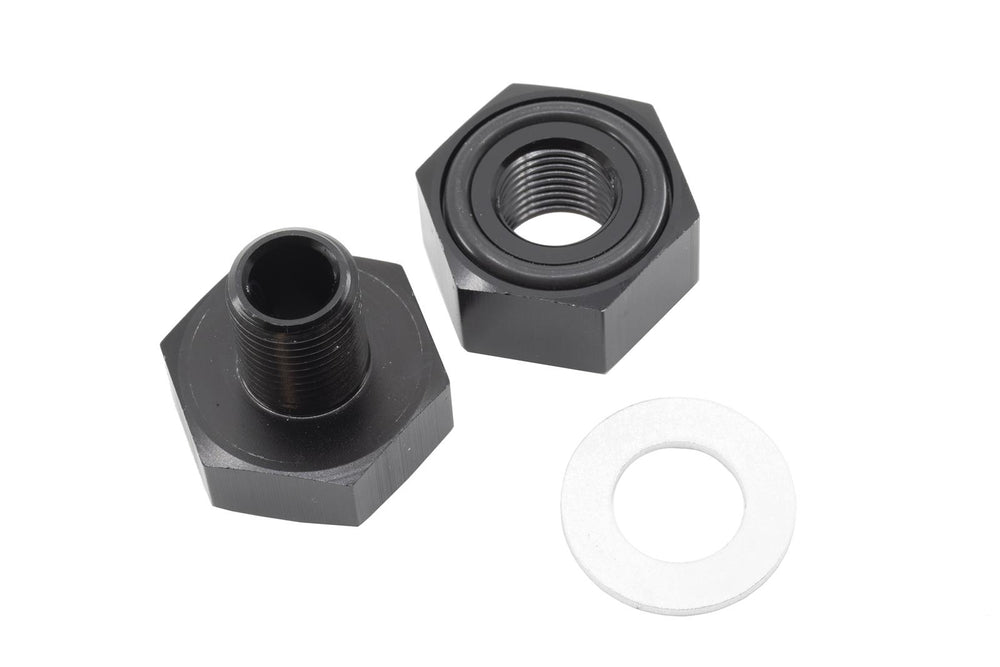 VALVE COVER 1/8IN NPT FEMALE ADAPTER BULKHEAD BLACK