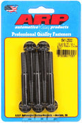 ARP 5/16in-18 x 2.500in 12pt Black Oxide Bolts (Set of 5)