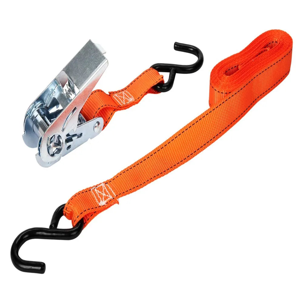 BIN DISPLAY 10FT X 1IN RATCHET TIEDOWN 400 LBS. WLL (1200 LBS. BREAK STRENGTH