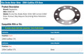 HUB CORRECTION PLATE (GM)