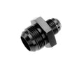 12 MALE TO 10 MALE AN/JIC REDUCER BLACK