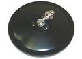 47-69 CHVY MIRROR HEAD-ROUND/SMOOTH-BLK