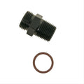 Fragola -10AN O-Ring x 1/2 NPT Adapter - Black