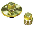 BRASS TRANSOM DRAIN PLUG KIT 1/2IN NPT