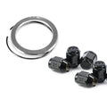 BBS PFS KIT - Honda / Acura 5x120 - Includes 82mm OD - 64mm ID Ring / 82mm Clip / Lug Nuts