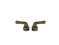 HOT & COLD ORB TEAPOT HDL PAIR F/ EMPIRE FAUCETS
