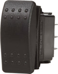 SWITCH CONTURA2 DPST OFF-(ON) BLK
