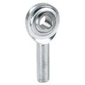 QA1 G Series 2-Pc Rod End - Female/Left Hand - 5mm Bore x M5x.08 - Stainless Steel w/PTFE