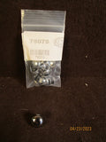 Mustang Studs 12.5mm (Bag of 20) - Chrome