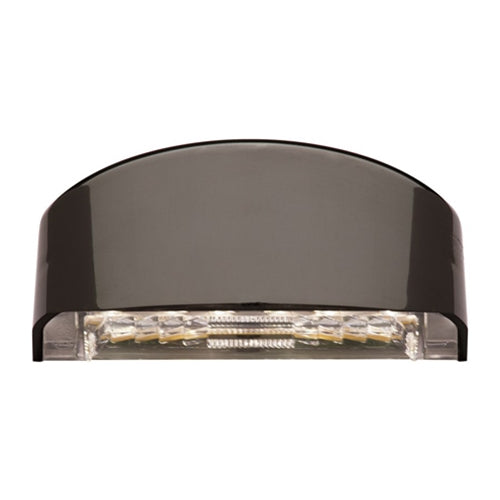 6 LED LICENSE LIGHT; BLACK BRACKET;