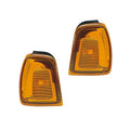 Clear Side Marker Light, Left Front, w/ Amber Bulb for Jeep 07-18 JK Wrangler RT Off Road