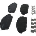 4PC RUBBER MAT/WITH CARP