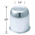 HUB COVERS CHROME BULK 5.10IN OD CLOSED