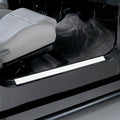 Door Sill Protector: 1997-2006 Jeep Wrangler; Entry Guard; black
